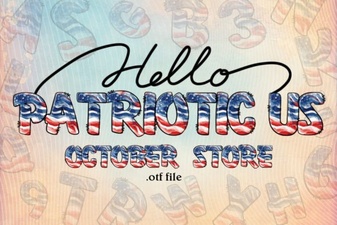 American Fonts for Patriotic Design Projects