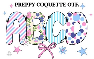 Download Preppy Coquette Fonts for Chic Designs