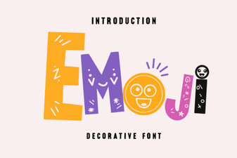 Expressive Fonts: Designing with Emoji
