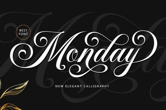 Monday Font: Creative Typography for Projects & Design