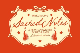 Sacred Notes: Font Duo for Creative Designs